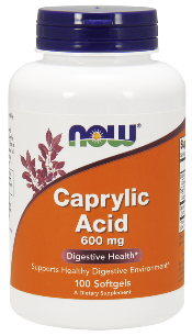 Caprylic acid is a potent anti-fungal that kills candida cells and neutralizes acidity in the stomach..